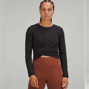 Lululemon Tie-Hem Long Sleeve